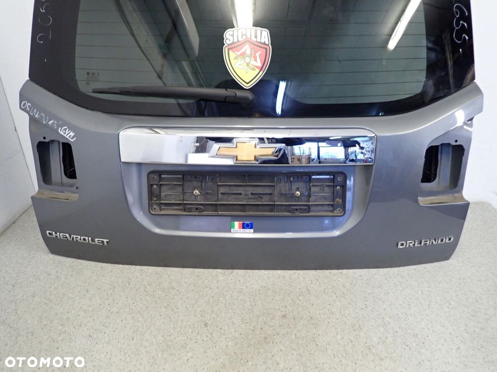 CHEVROLET ORLANDO 10- KLAPA TYLNA BAGAŻNIKA GYM KOMPLETNA - 2