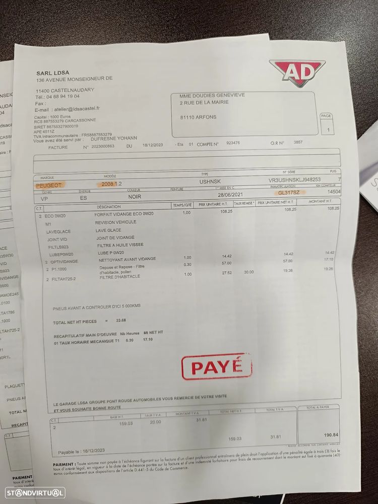 Peugeot 2008 PureTech 130 GPF Stop&Start Active - 54