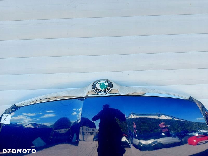 SKODA FABIA 2 II MASKA POKRYWA SILNIKA LF5Q PRZÓD - 2