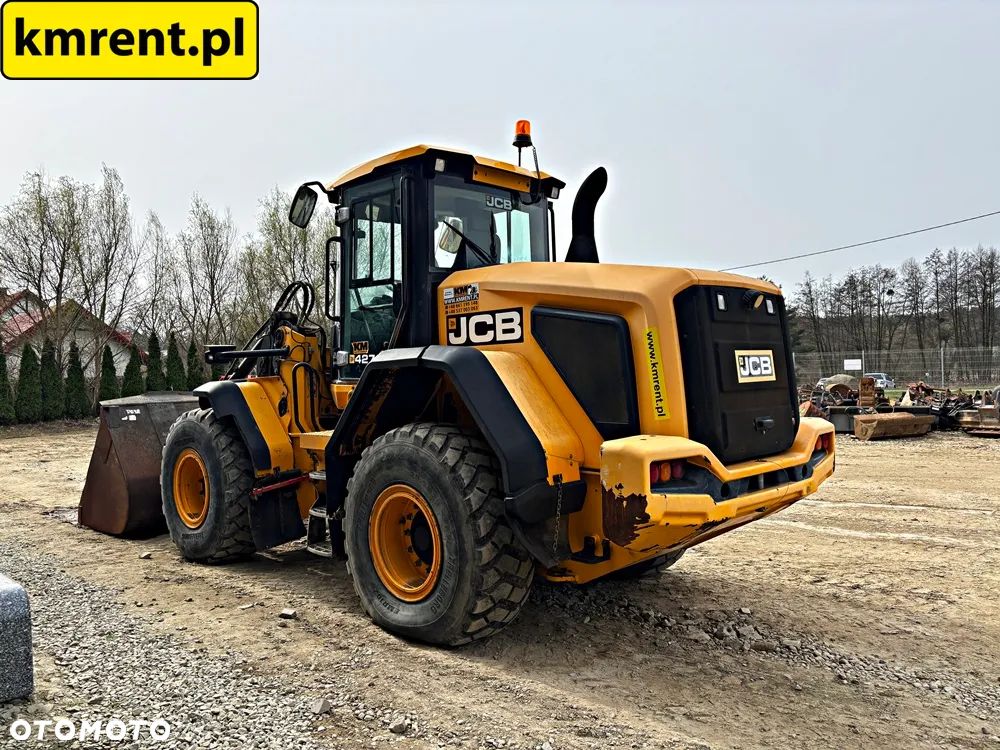 JCB 427 ŁADOWARKA KOŁOWA 2017R. | CAT 924 LIEBHERR 524 KOMATSU WA 150 JCB 411 416 - 15