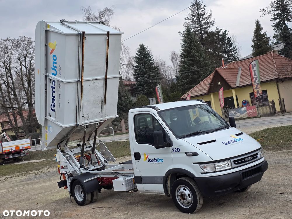 Iveco Daily 35c-17 Wywrotka/Śmieciarka/Zgniatarka  ! Przystawka  ! Komunalny ! Odpady ! Z Włoch  ! Świetny Stan ! - 2
