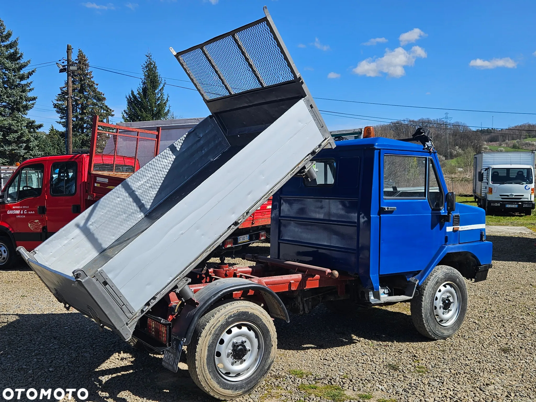 Iveco Bremach 4x4 ! GR 3.5 Wywrotka/ Kiper 3-Str Oryginał  ! Blokady ! - 12