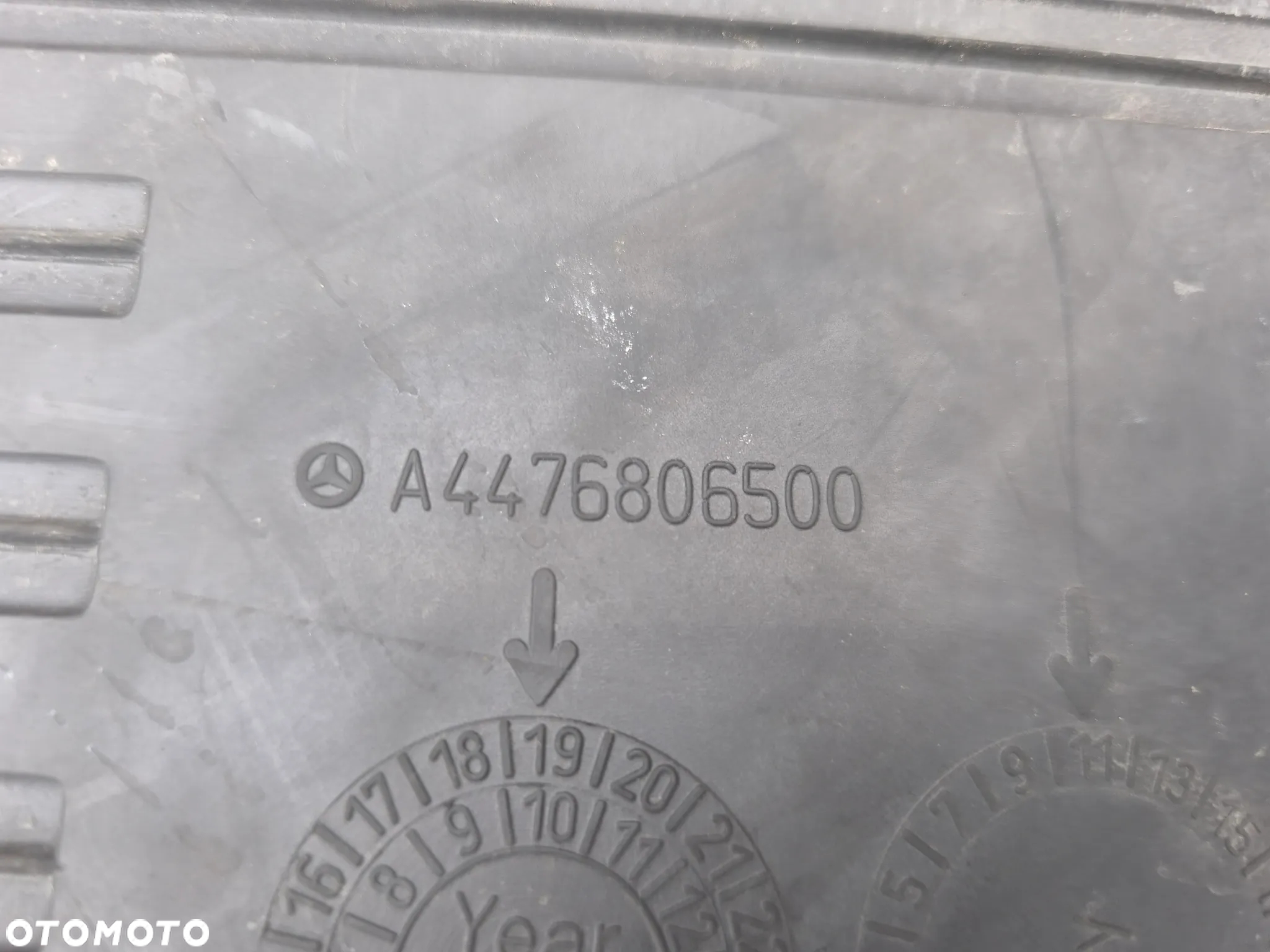 Orginale Dywaniki gumowe Mercedes-Benz Vito w447 v-klasa a4476806500 a4476806700 - 5