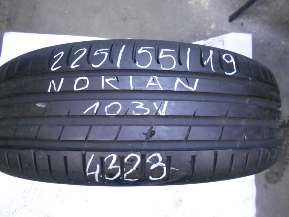 OPONA POJEDYNKA  225/55R19 NOKIAN POWERPROOF DOT 4323 7.5MM - 1