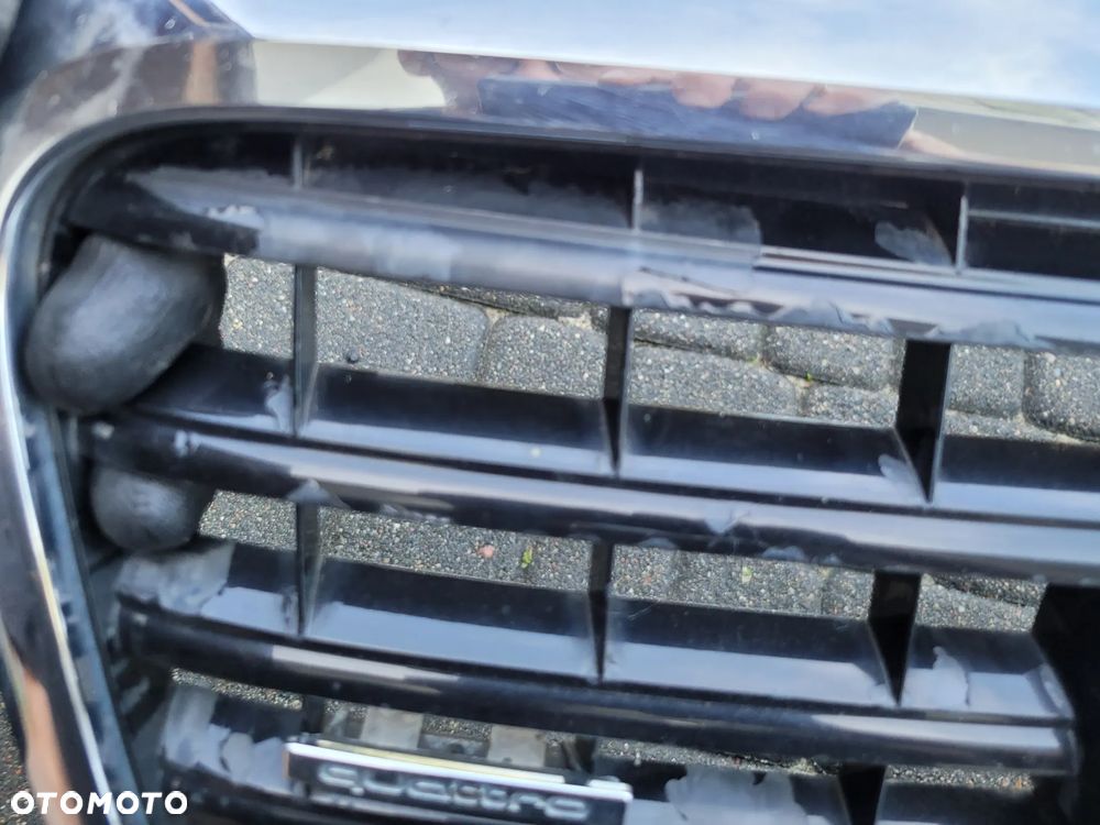 AUDI A6 C6 LIFT GRILL GRIL ATRAPA ZDERZAKA 4F0853651AN RADAR ACC BLACK - 14