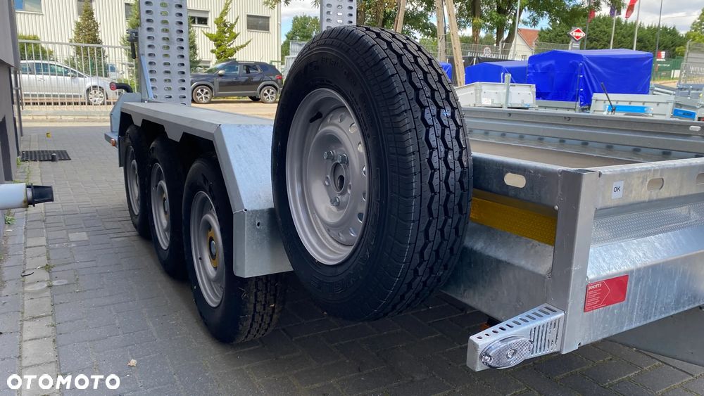 Wark KOP 35/37 Przyczepa Podkoparkowa 3-Osie, 370x180 CM, DMC 3500 KG, z najazdami stalowymi 170 cm - 6