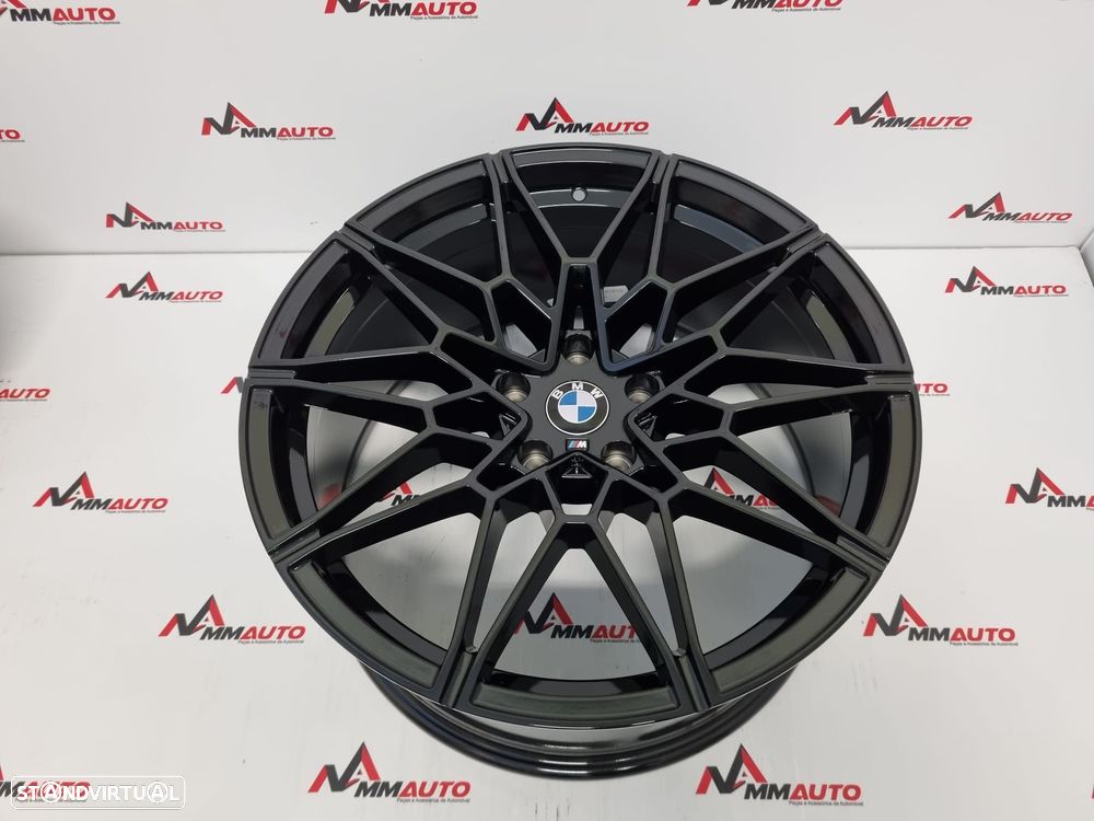 Jantes Look BMW 826M Preto Brilho 20 - 4