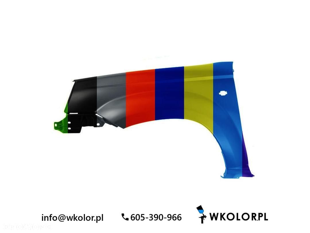 NOWY BŁOTNIK NISSAN X-TRAIL I 2001-2008 LAKIEROWANY W KOLOR - 1