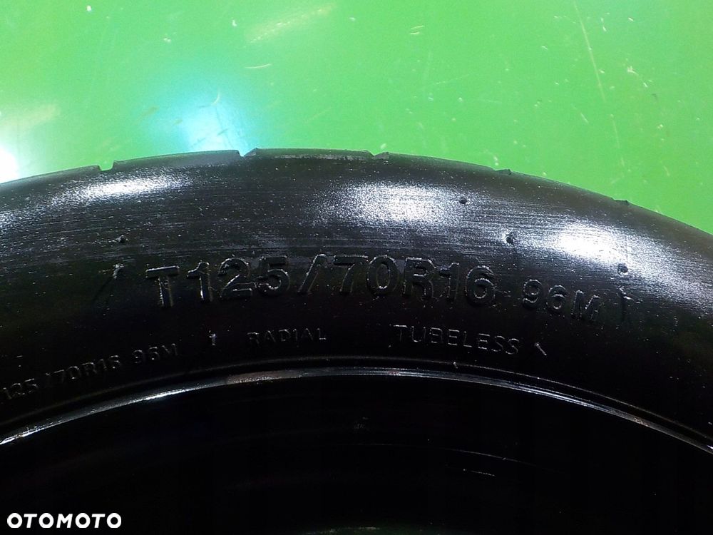 AUDI A3 8P GOLF V VI kolo dojazdowe 125/70/16 5X112 - 4
