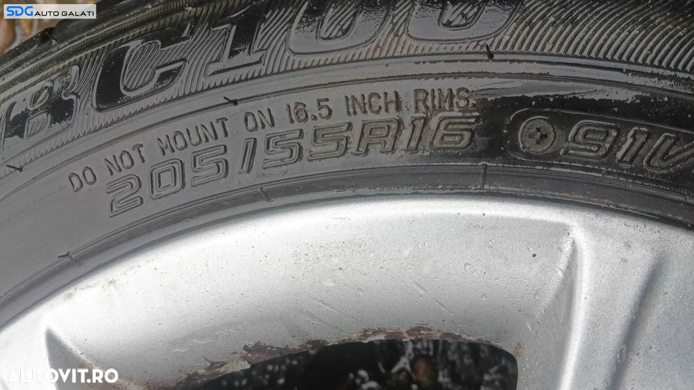 Janta Roata Aliaj 205 55 R16 Volkswagen Golf 5 2004 - 2008 [MX0050] - 6