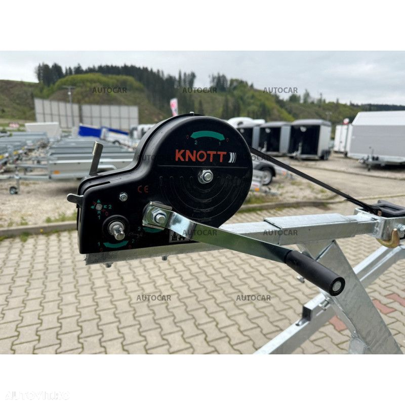 Autocar Remorca pentru transport  barci cu doua axe si frana P3500-8,5 eco - 6