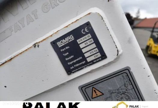 Bomag Walec drogowy   BOMAG BW 154  AP + SIEWNIK   , 2009  rok - 13