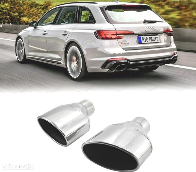 PACK PONTEIRA DE ESCAPE EM INOX RS4 - 1