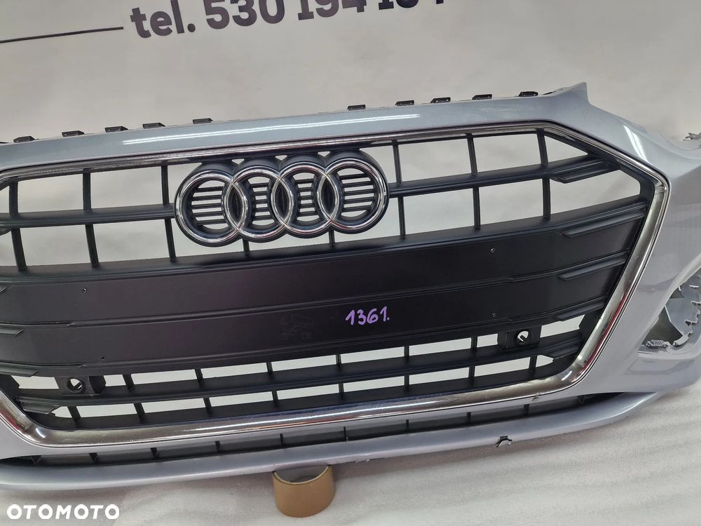 AUDI A4 B9 LIFT 19- ZDERZAK PRZEDNI PRZÓD NA SPRYSKI + 4xPDC 4X PDC + ŁADNA ATRAPA / GRILL , BARDZO ŁADNY , NR 8W0807437AG / 8W0807437AJ , NR AUKCJI NZ1361 - 10