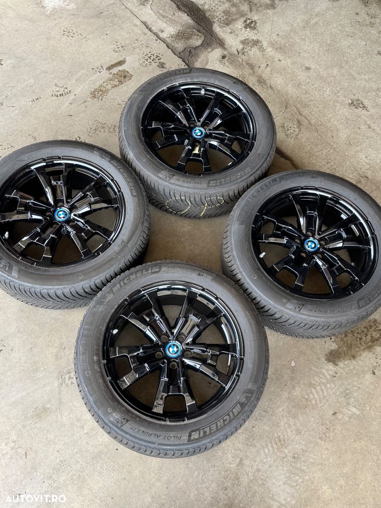 Vând jante originale BMW X3-X4 G01-G02 pe 19” cu anvelope de iarnă ca noi - 2