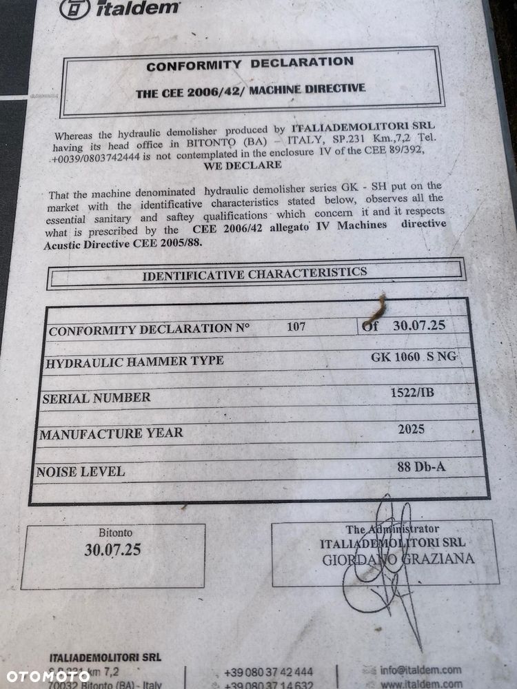 Inny Italdem GK1060S NG / GK1060S Silenced - 7