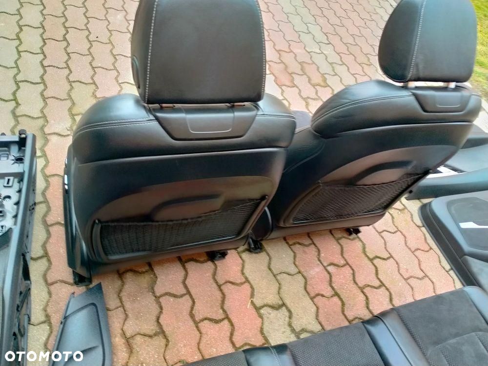 AUDI Q7 4M S-LINE / FOTEL FOTELE KANAPA BOCZKI TAPICERKA 5 OSOBOWA ISOFIX - 11