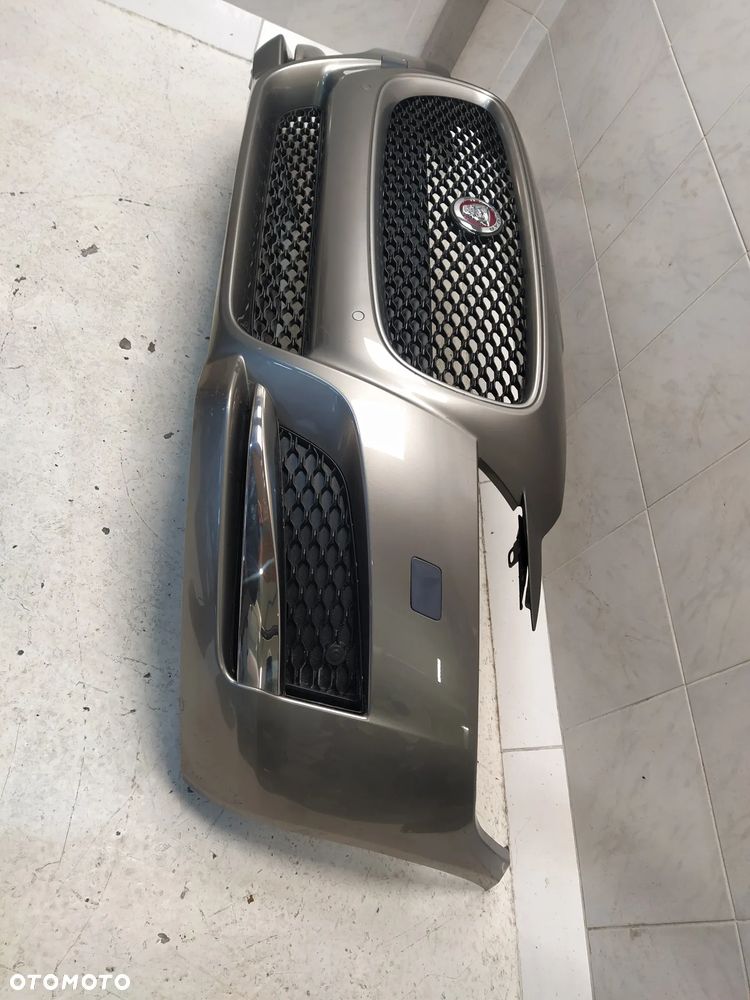 JAGUAR XF X260 ZDERZAK PRZÓD PRZEDNI KOMPLETNY 4XPDC SPRYSKIWACZE GRILL ATRAPA CHŁODNICY ZNACZEK WIĄZKA ORYGINAŁ - 11