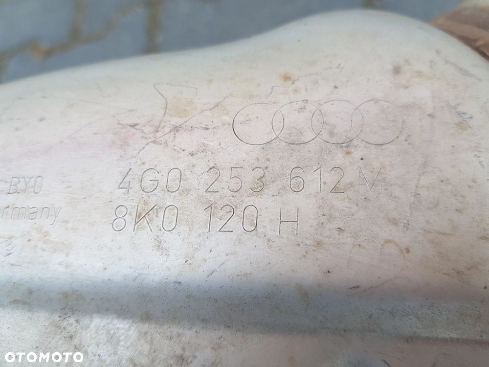 Tłumik wydechowy końcowy Audi A6 C7 4G0253612M - 5