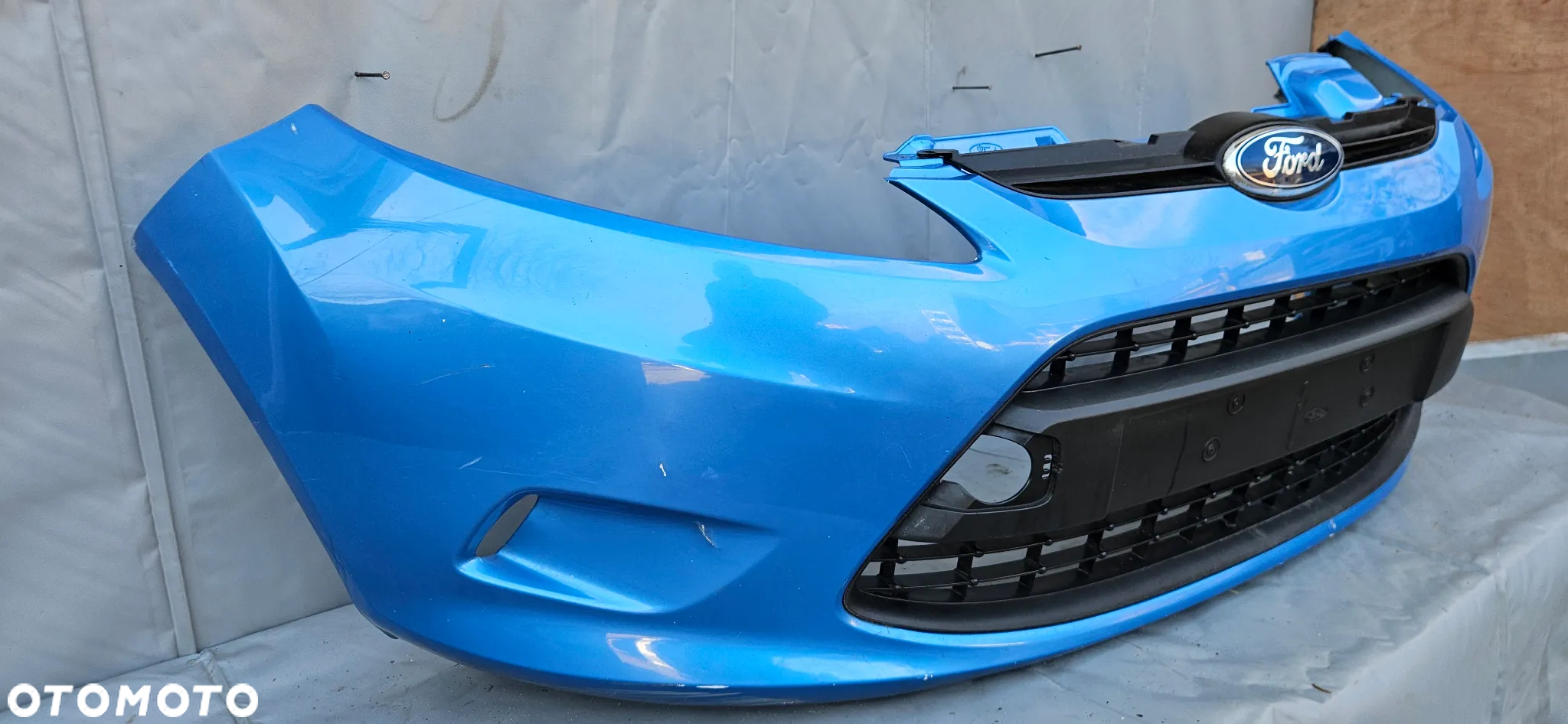 FORD FIESTA MK7 ZDERZAK PRZEDNI GRILL - 2