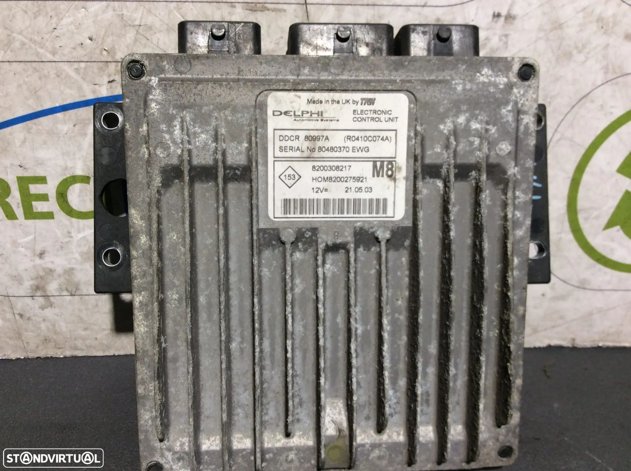 Centralina Motor Nissan Micra 1.5DCi  ano 2003   8200308217 - 1