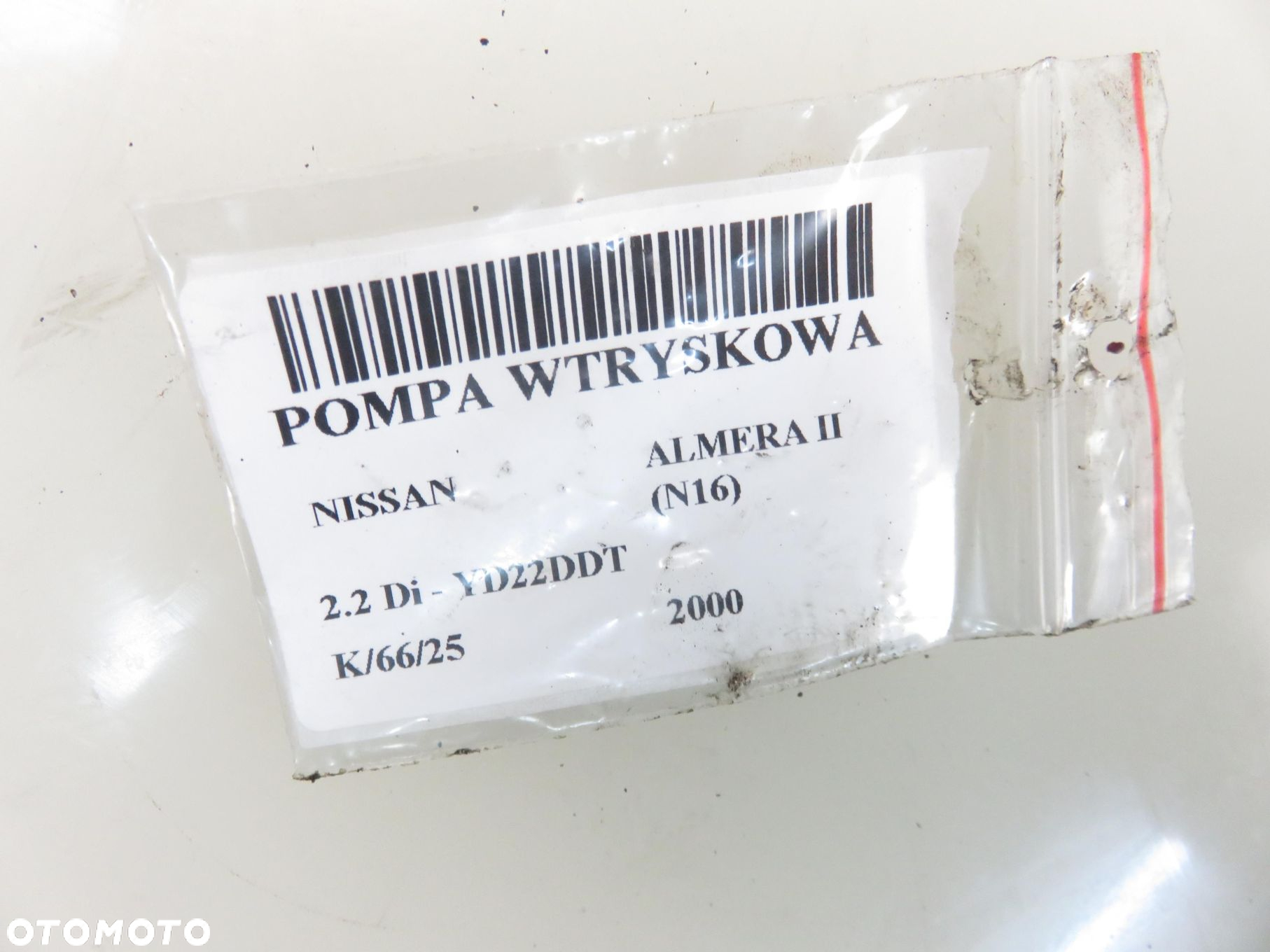 POMPA WTRYSKOWA NISSAN ALMERA N16 2.2 Di 0470504012 0281001827 167005M321 - 10