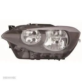 Farol / Faróis da frente Bmw Série 1 F20 F21 Interior negro H7 / H7 (novo) - 1