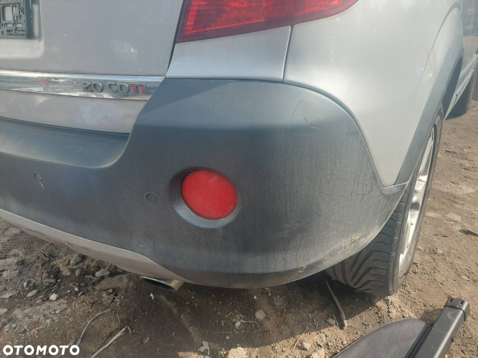 KOMPLETNY TYŁ KLAPA ZDERZAK LAMPA OPEL ANTARA I 92U - 4