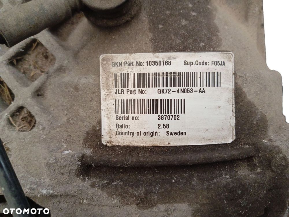 DYFERENCJAŁ MOST TYŁ LAND ROVER DISCOVERY SPORT L550 (2014-2019) 2.0 D 150KM GK72-4N053-AA - 4