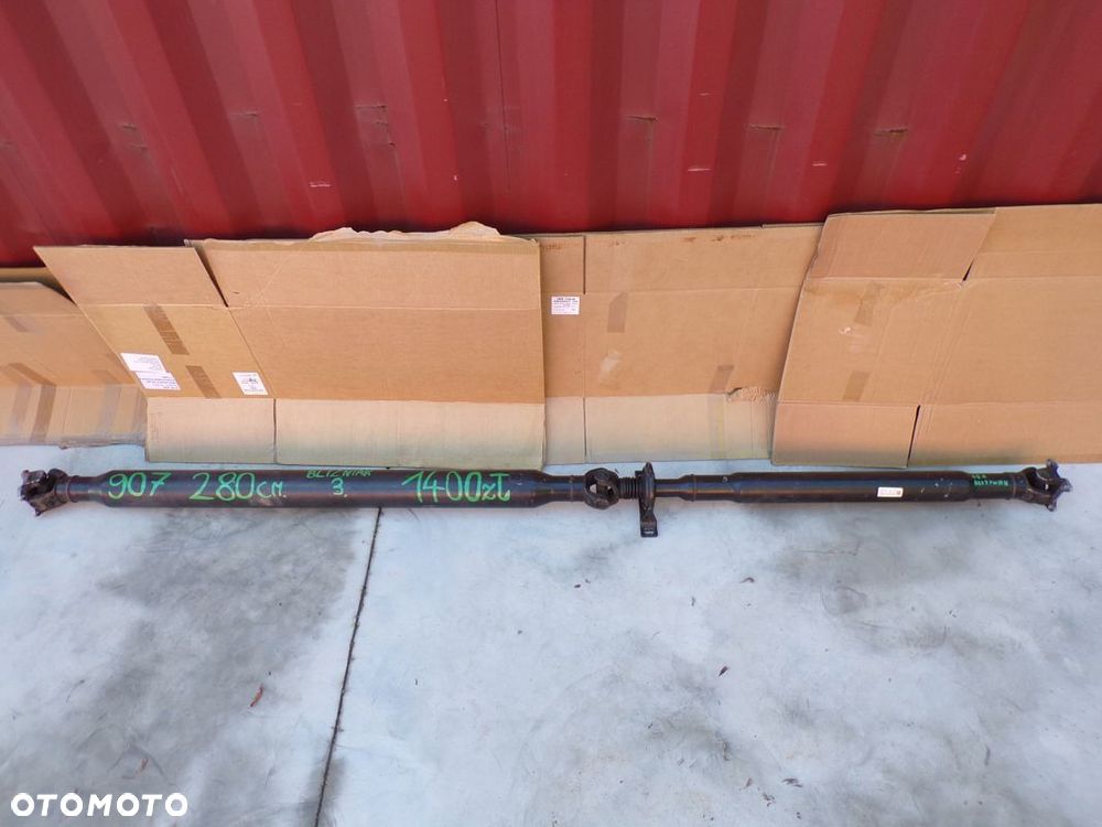 SPRINTER 907 17- WAŁ NAPĘDOWY 2 CZĘŚĆI A9074101801 ok.280cm MAŁY PRZEBIEG - 1