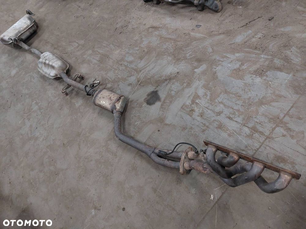 TŁUMIK WYDECH KOMPLET KATALIZATOR PUSTY BMW E46 COMPACT 1.8 16V N42 7510682 - 8