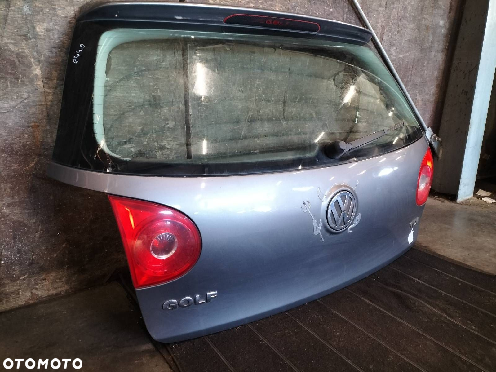 KOMPLETNY TYŁ KLAPA BAGAŻNIKA ZDERZAK TYŁ LAMPY GOLF V HB 5D LA7T - 13