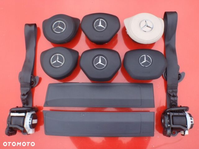 MERCEDES W205 C W213 E W253 GLC W238 AIRBAG KOLAN PODUSZKA KOLANOWA KOLANÓWKA NAPRAWA PASY PAS !!! - 3