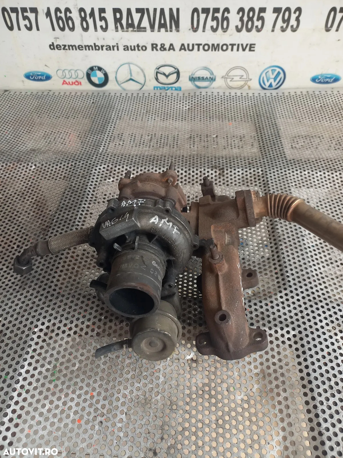 Turbo Turbina Vw Seat Skoda 1.4 Tdi Motor AMF Polo Ibiza Fabia - Dezmembrari Arad - 2