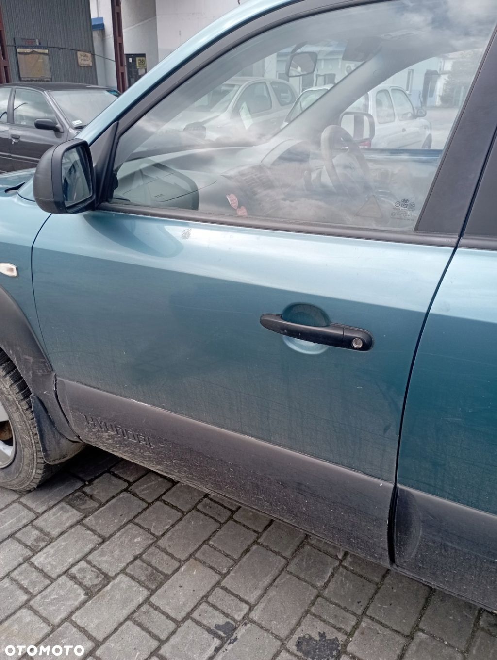 HYUNDAI TUCSON I DRZWI LEWE PRZÓD PRZEDNIE GOŁE - 1