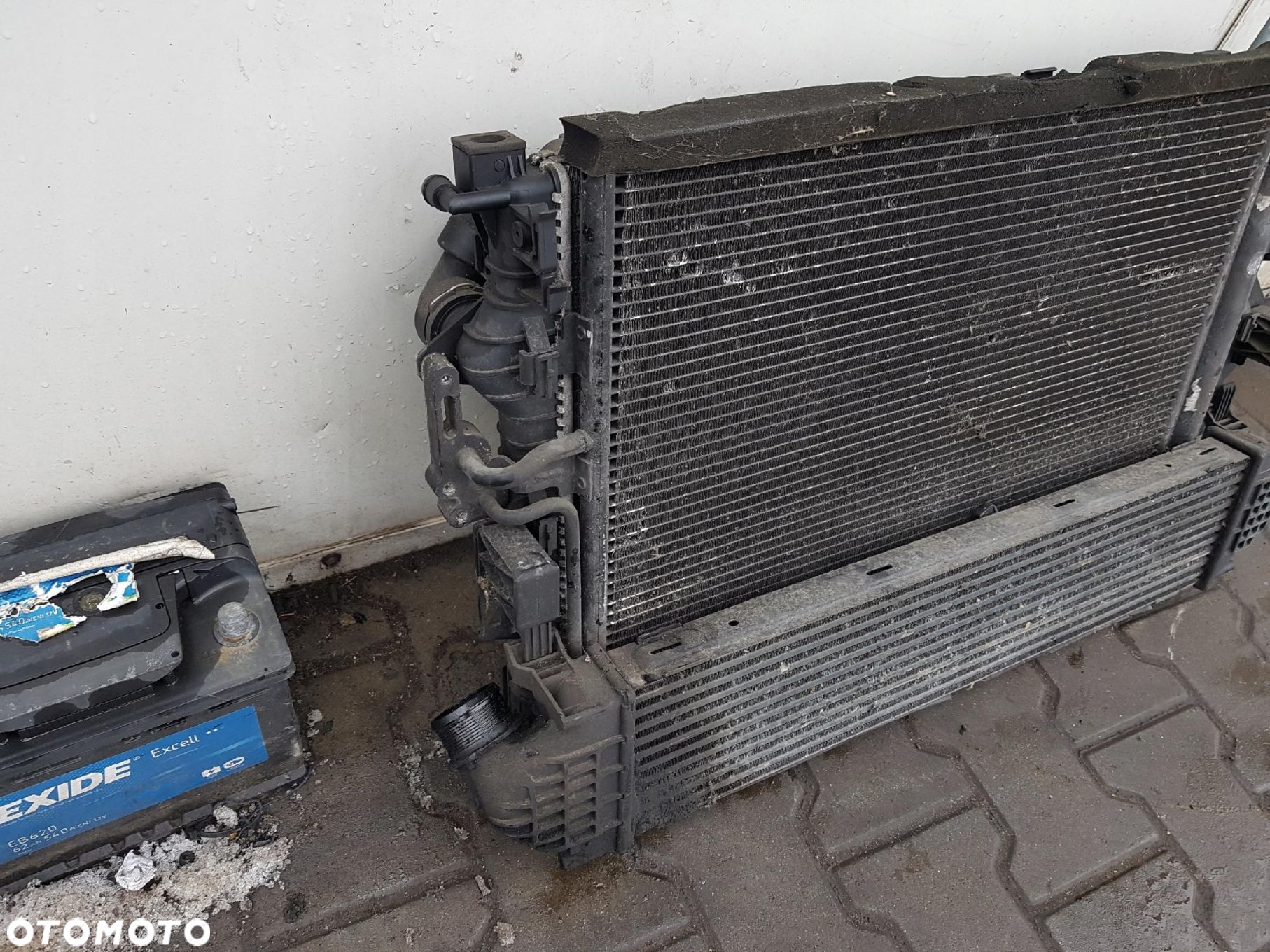 FORD MONDEO MK4 LIFT 10r- 2.0 TDCI CHŁODNICE WENTYLATOR AUTOMAT - 4