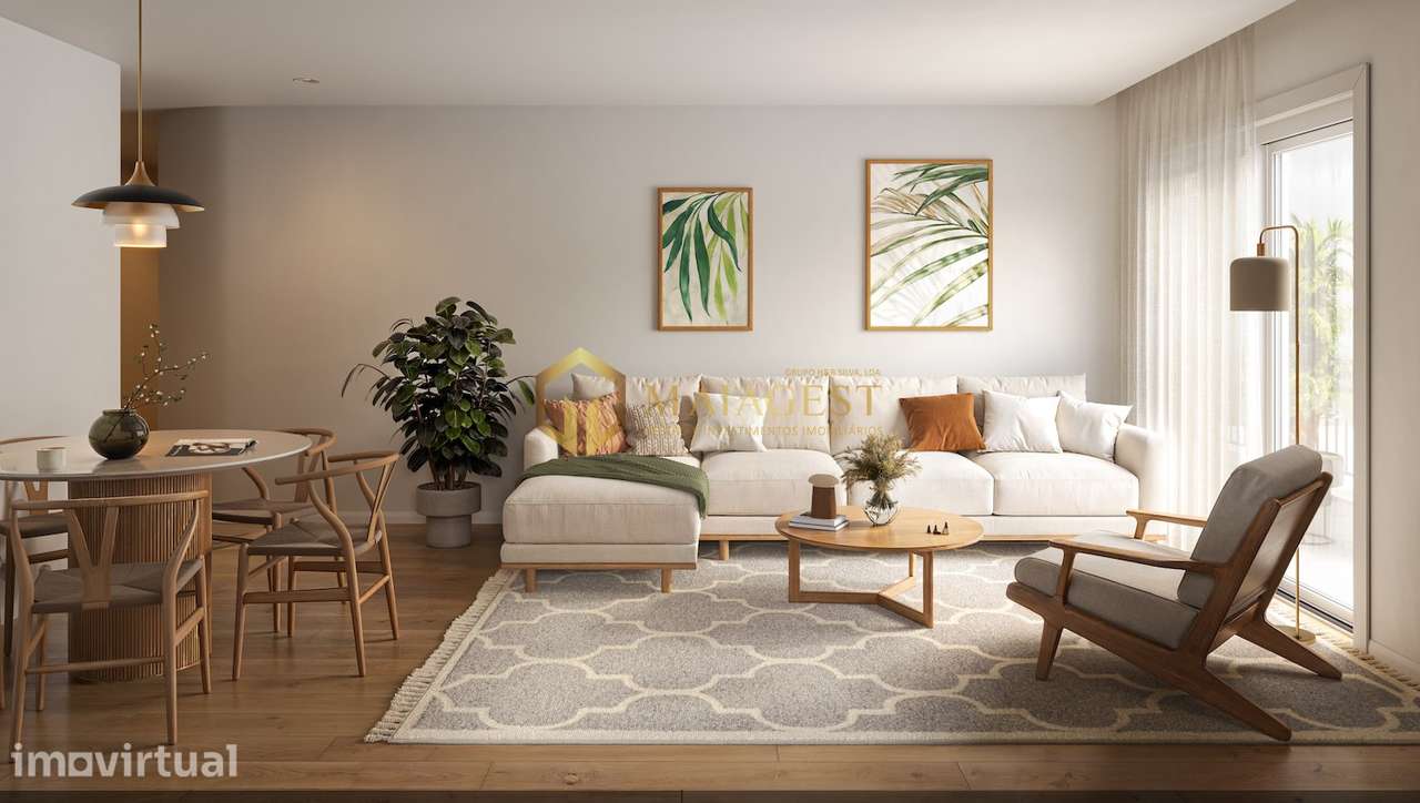 Apartamento T1 no Edifício Rasa 503 em Mafamude - Grande imagem: 2/19