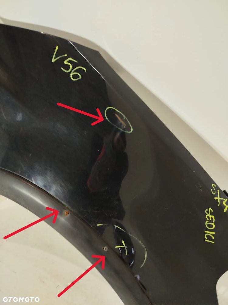 błotnik prawy przedni SUZUKI SX4 06-12 FIAT SEDICI - 4