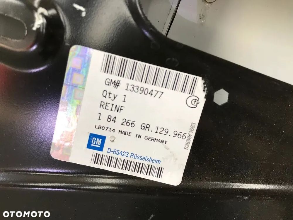 Poszycie Opel Adam pas tylny ćwiartka bagażnika NOWA 13390477 - 12