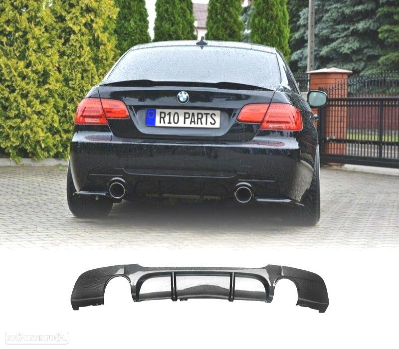 DIFUSOR BMW E92 E93 06-14 LOOK M PERFORMANCE CARBONO O---O - 1