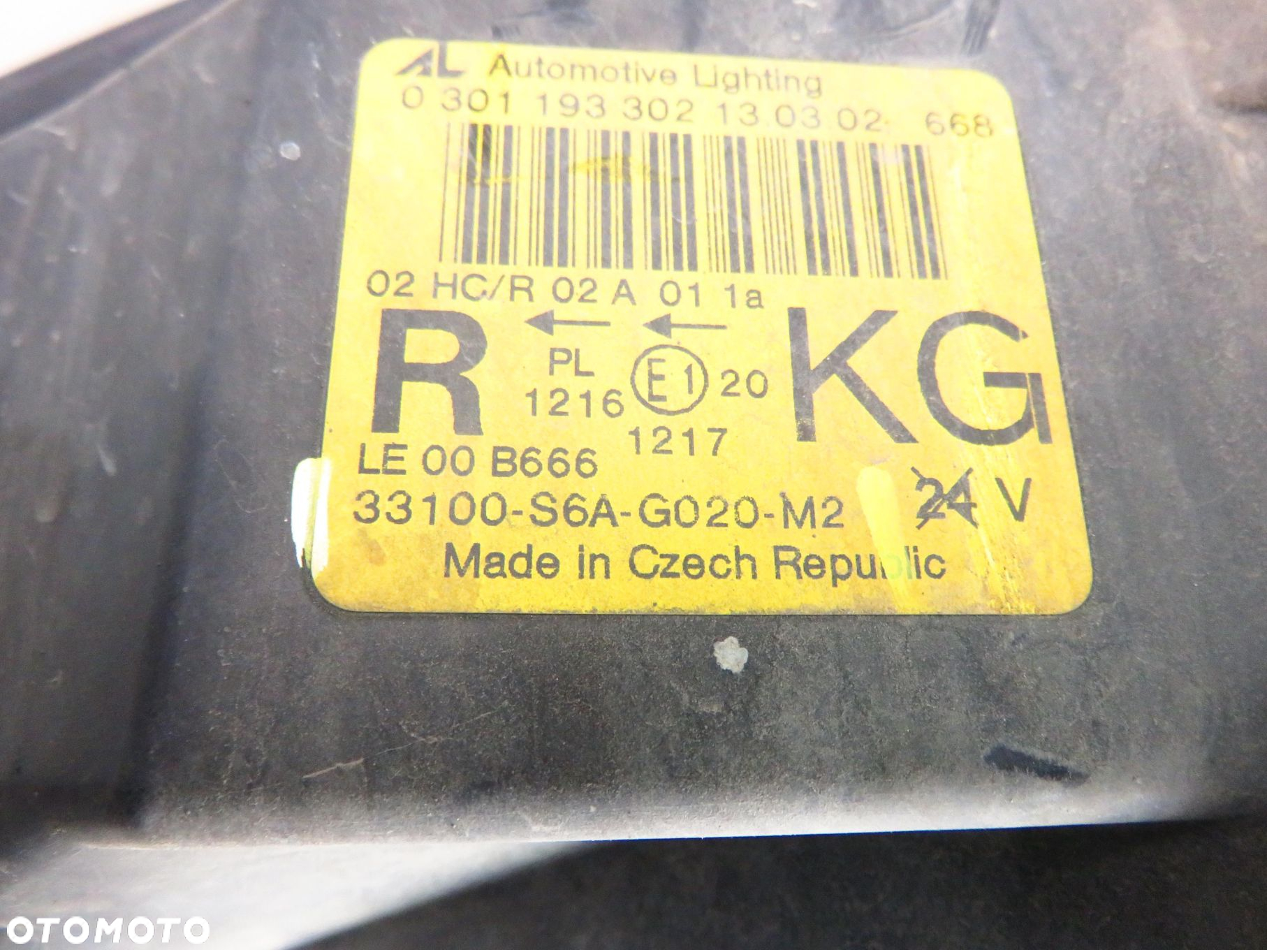 LAMPA PRAWA PRZEDNIA HONDA CIVIC VII 33100S6AG020M2 - 10