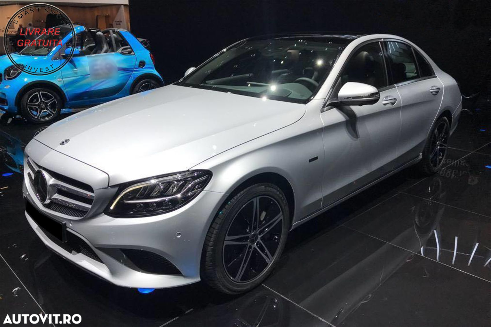 Faruri Full LED Mercedes C-Class W205 S205 (2019-up) LHD- livrare gratuita - 7