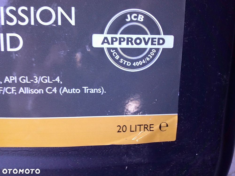 Olej przekładniowy do skrzyni V-TRONIC 20L 4004/6305 JCB oe - 2