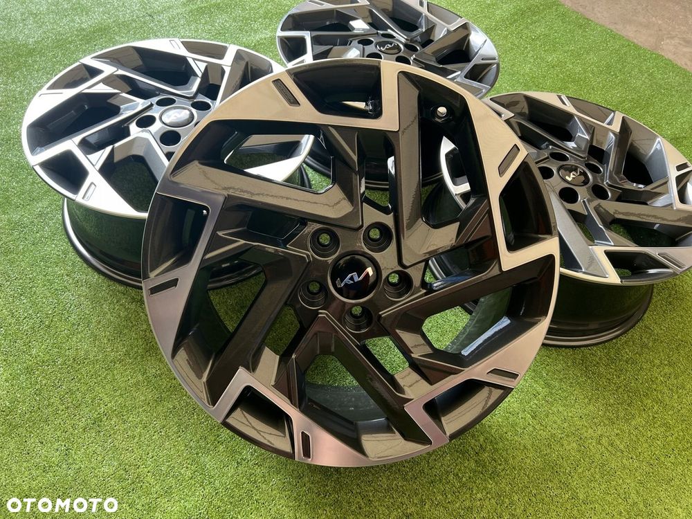 KOMPLET FELG FELGI ALU KIA SPORAGE SANTA FE 19 5X114,3 ET51 ORYGINALNE - 2