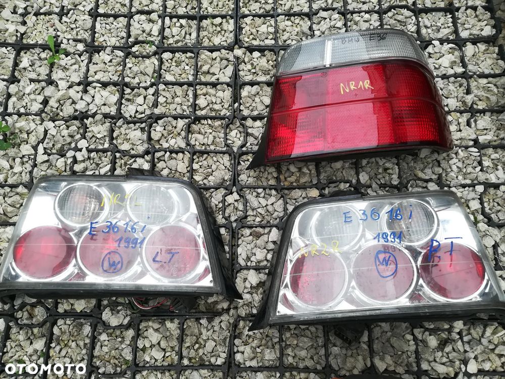 LAMPY TYŁ, TYLNE BMW ŚWIATŁO W ZDERZAK - 2