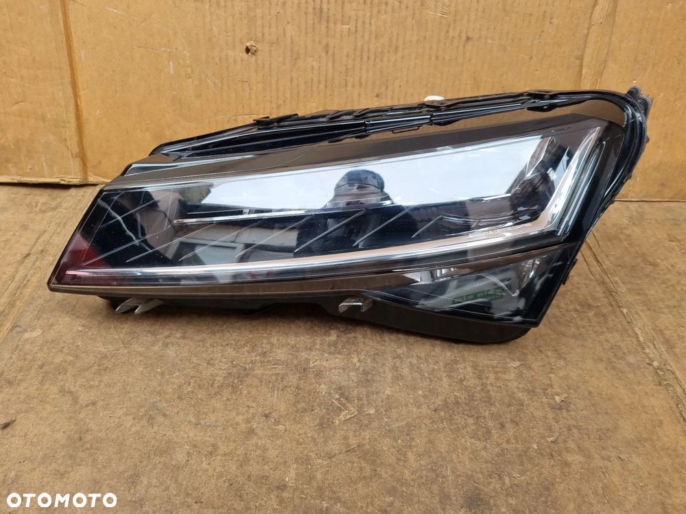 SKODA SUPERB III LIFT FULL LED LAMPA PRZEDNIA LEWA
