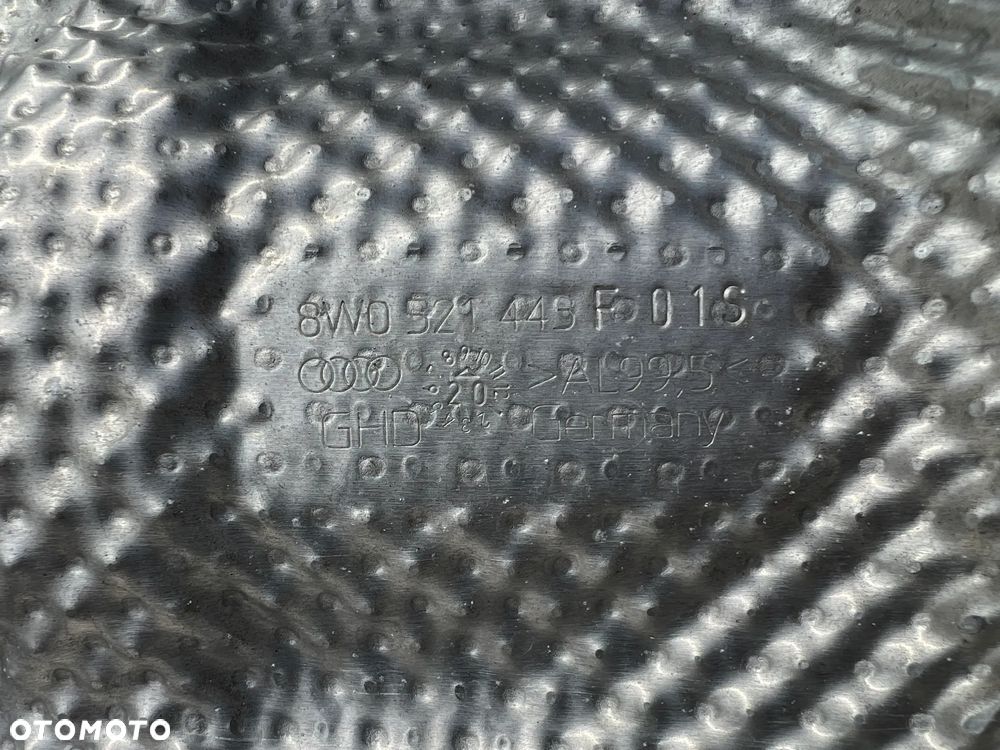 OSŁONA TERMICZNA WAŁU AUDI A5 8W 2.0 TFSI 8W0521443F - 3