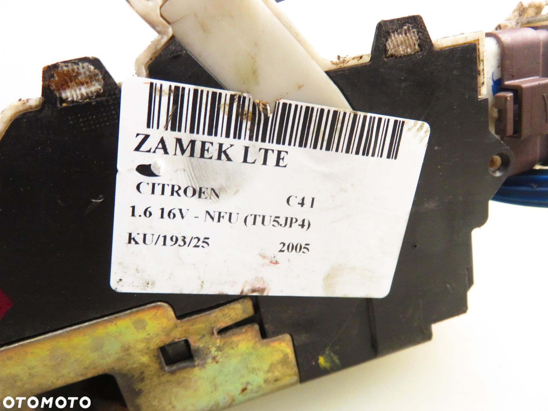 ZAMEK LEWY TYLNY CITROEN C4 I 9647175180 9647175180E - 7