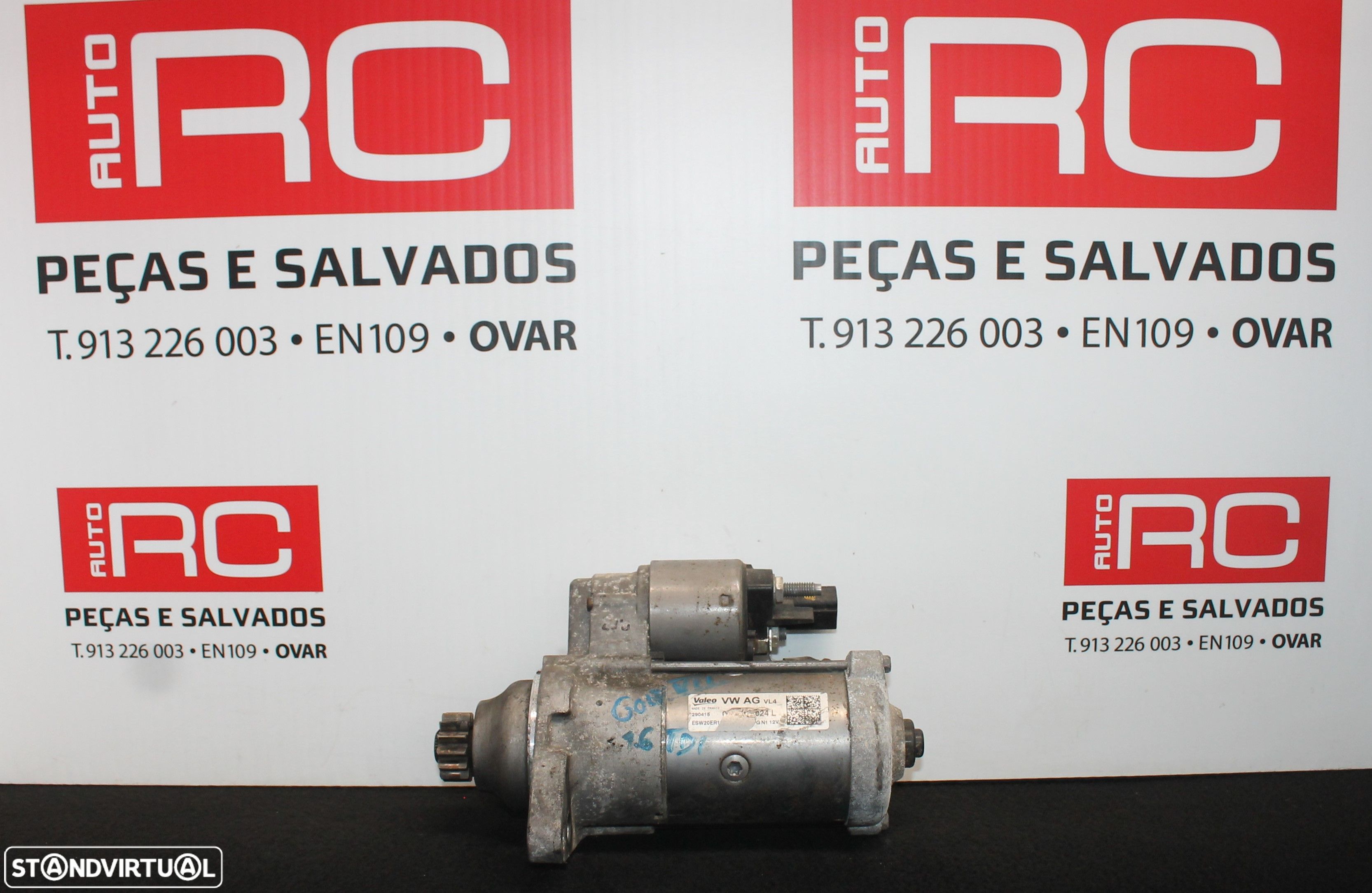 MOTOR DE ARRANQUE VW GOLF 7 1.6 TDI - 1