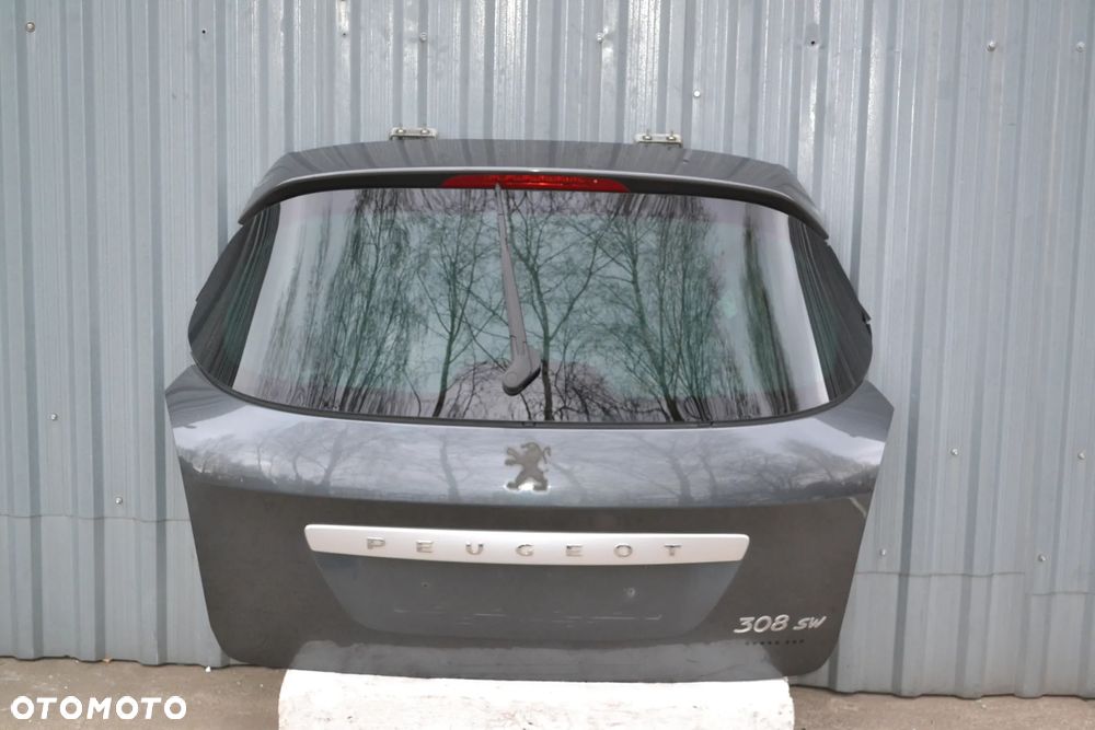 PEUGEOT 308 SW T7 KLAPA BAGAŻNIKA KOMPLETNA KPTD POMORSKIE - 1